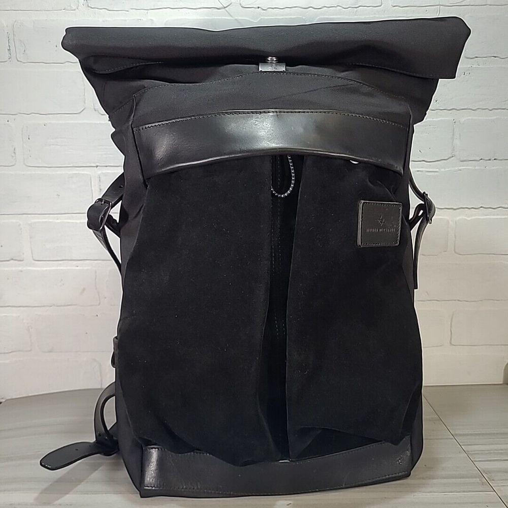 Atelier‎ de L'Armee Blackpack Black Canvas/Leather/Suede